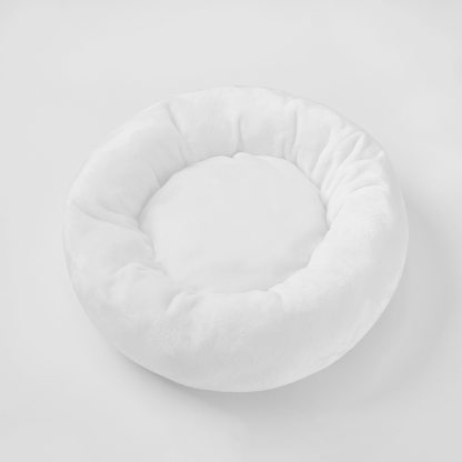 Pet Flannel Round Pet Bed (15X15in)