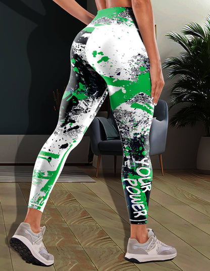 New Printed Sports Fitness High Waist Tight Yoga Pants