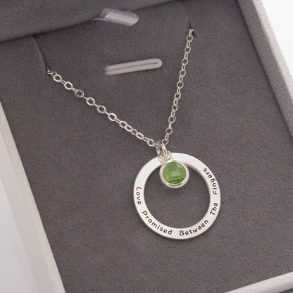 Personalised Birthstone Jewellery- 925Sliver