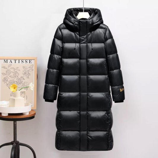 Winter New Down Jacket White Duck Down Thickened Hooded Jacket