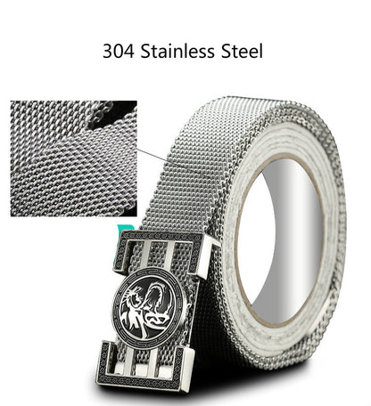 Metal stainless steel belt