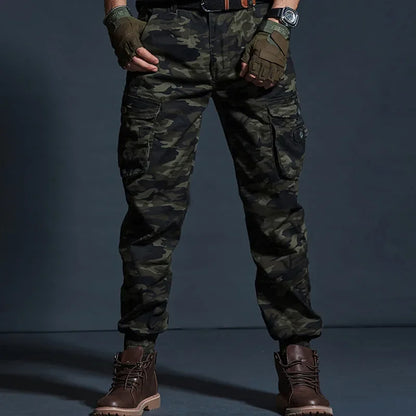 Military Tactical Pants Men's Joggers Camouflage Cargo Casual Pants