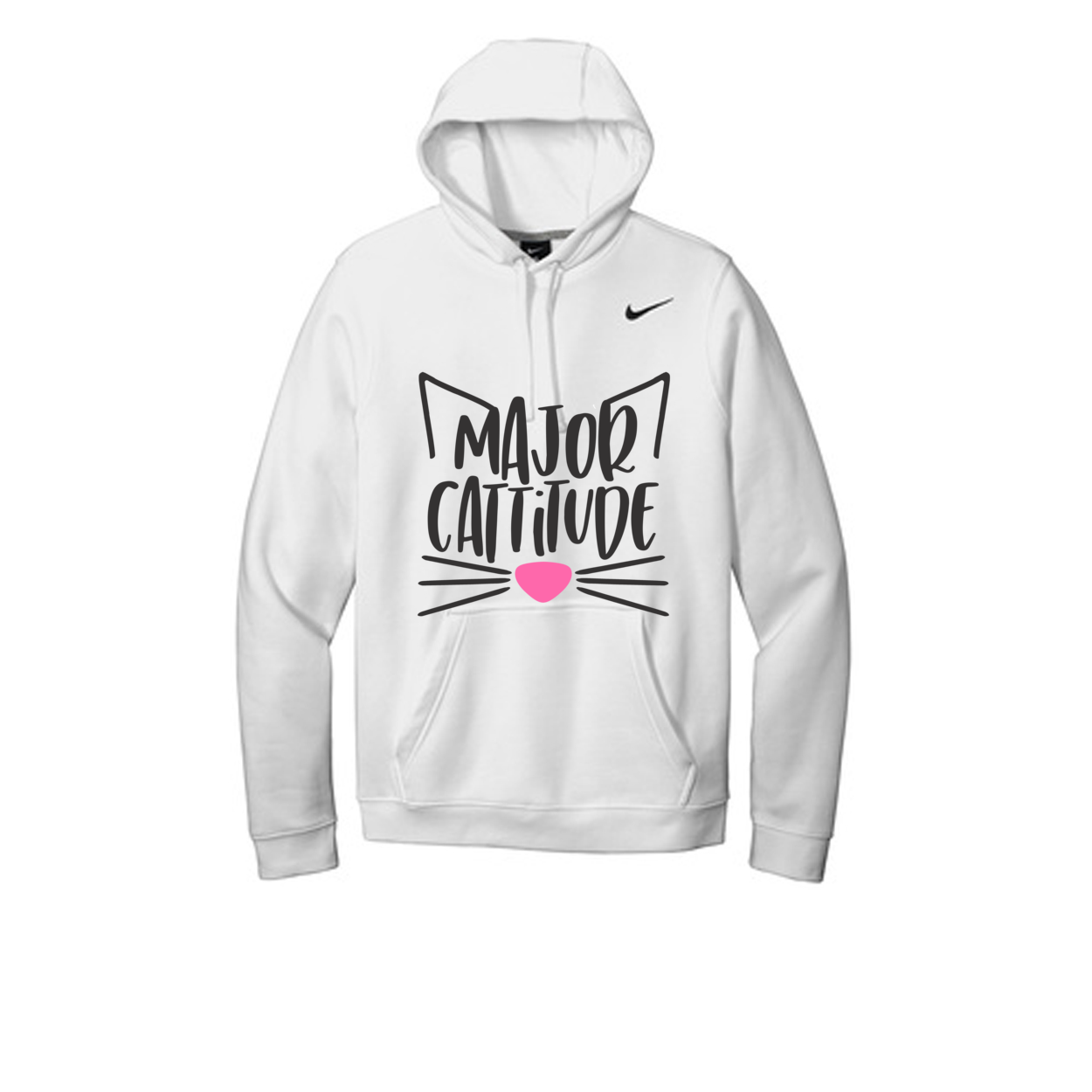 Nike Club Fleece Pullover Hoodie "Cat Parent"