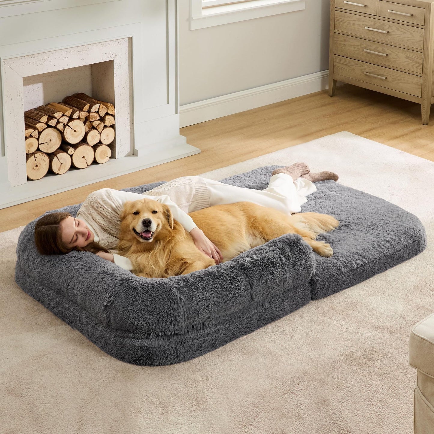 Big Dog Nest Bed Removable And Washable Foldable Sofa