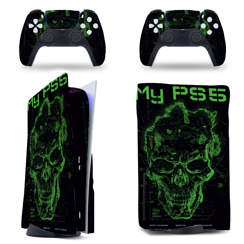 Custom Sticker for PS5 Controller PS5 Console Sticker  Digital Version and Disc Version