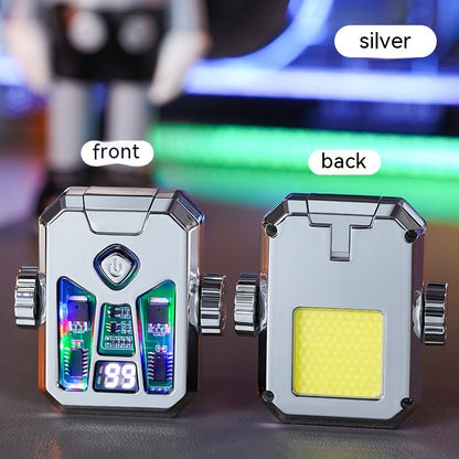 Personalized Fingertip Decompression Gyro Double  Charging Lighter