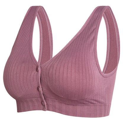 Pregnant Women's Large Size Vest Style Nursing Bra