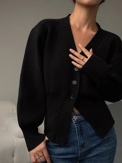 Autumn Sweater Cardigan Coat Women