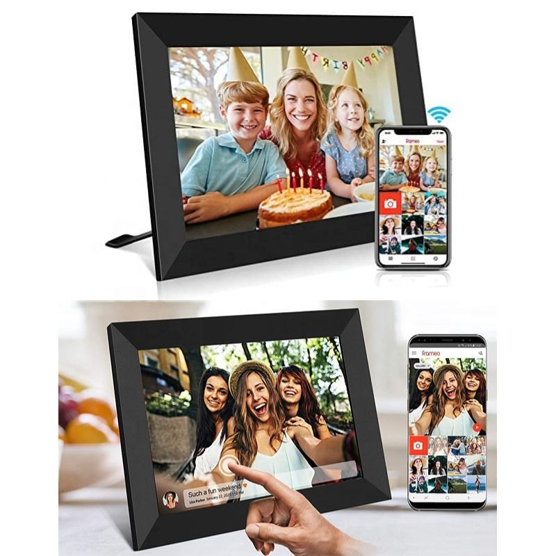 Touch Screen Smart Wifi Digital Photo Frame Rotatable Direction Wifi Digital Photo Frame Intelligent Digital Photo Frame