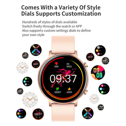 Multifuntional Bluetooth silicone belt smartwatch