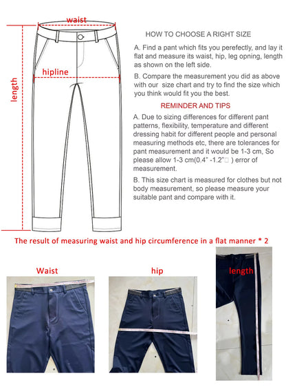 Men's Summer Fashion Business Casual Long Pants Suit Pants Male Elastic Straight