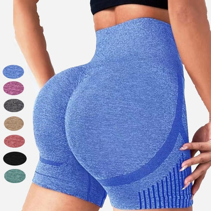 Yoga Leggings Seamless High Elastic High-waist Quick-drying Casual Shorts