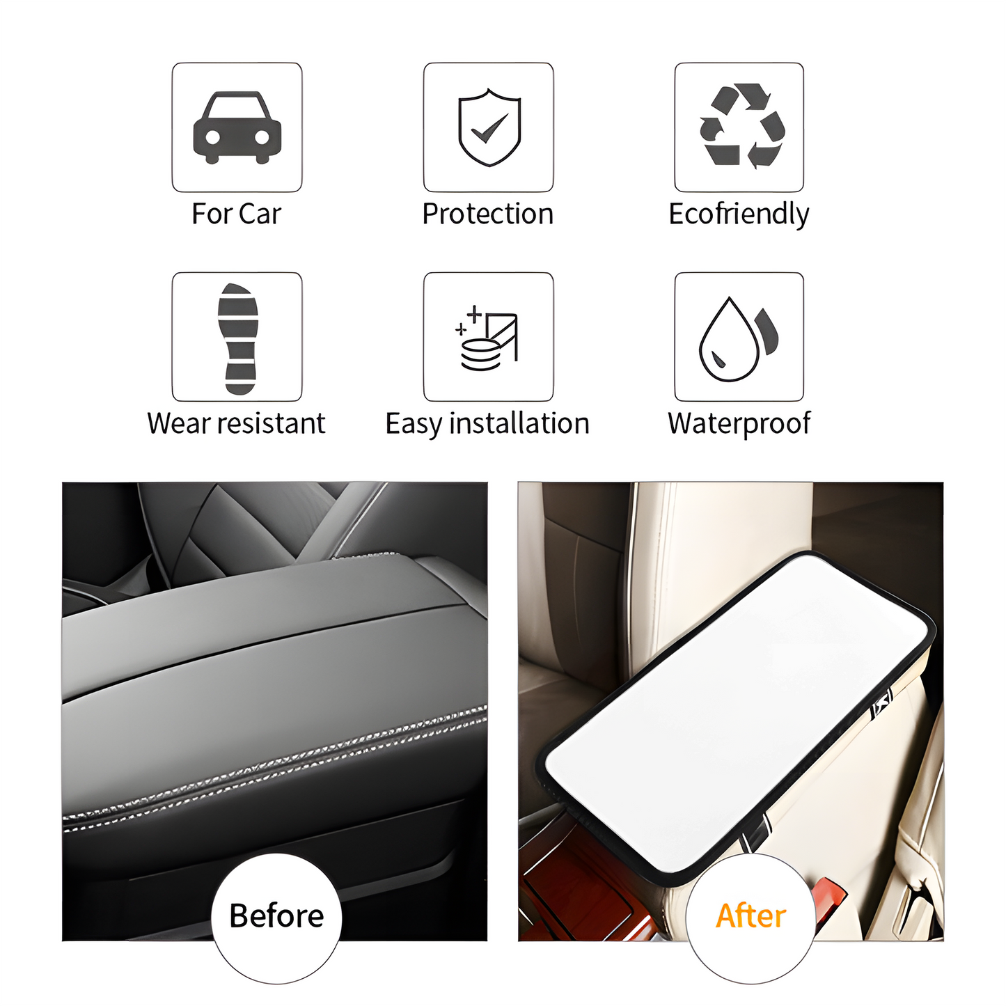 Car Handrail Box Cushion