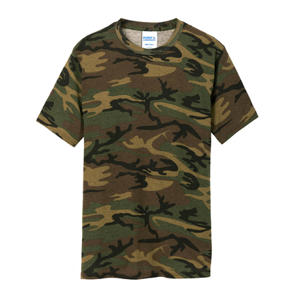 Port & Company® Core Cotton Camo Tee