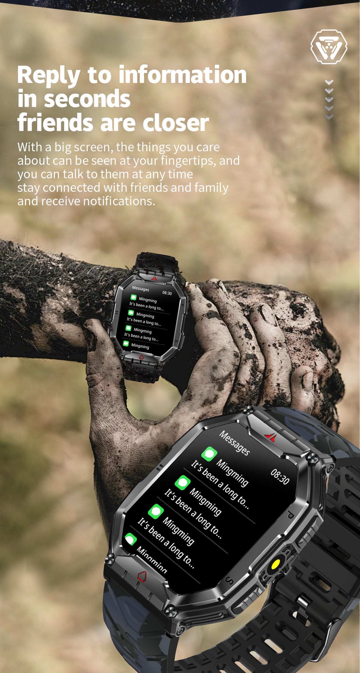 Multisport Health monitor watch