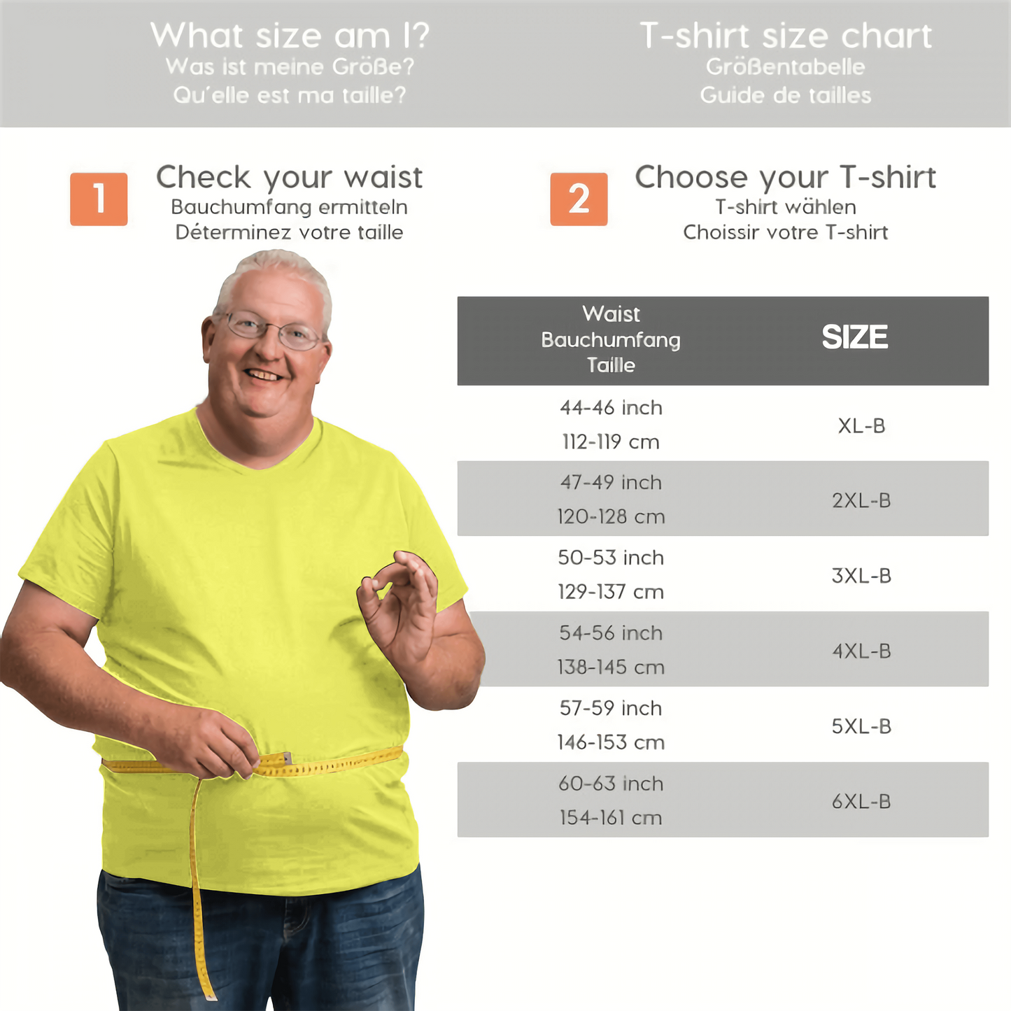 Men's Plus Size T-shirt