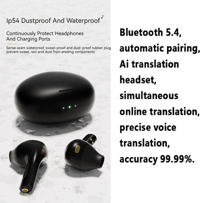 Multi-language Intelligent AI Translation Bluetooth Headset