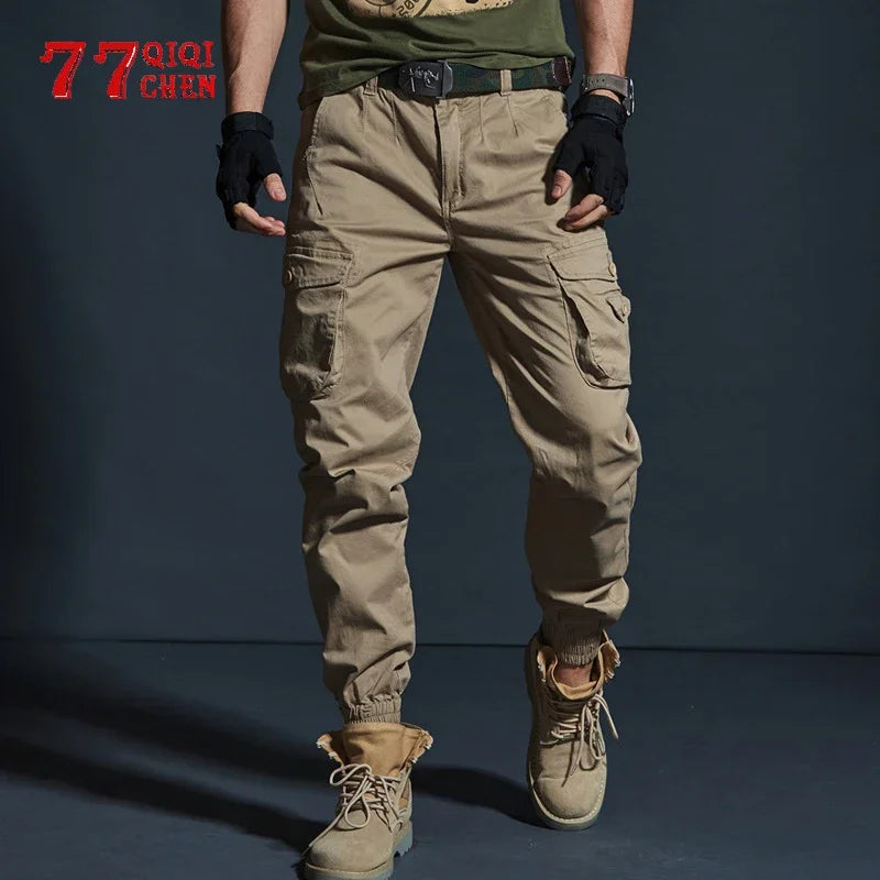 Military Tactical Pants Men's Joggers Camouflage Cargo Casual Pants