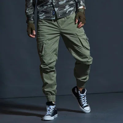 Military Tactical Pants Men's Joggers Camouflage Cargo Casual Pants