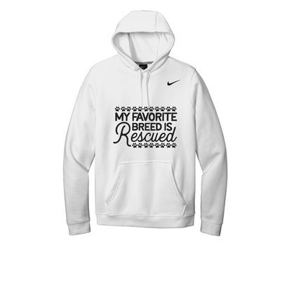 Nike Club Fleece Pullover Hoodie "Rescue Love"