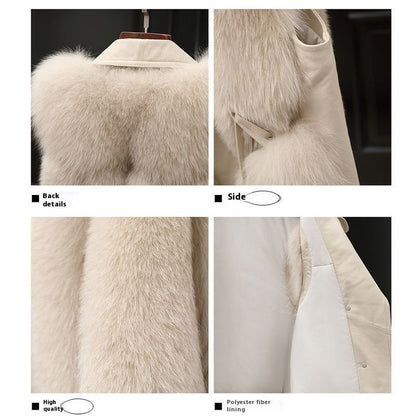 Fur Vest Short Coat Autumn And Winter New Patchwork