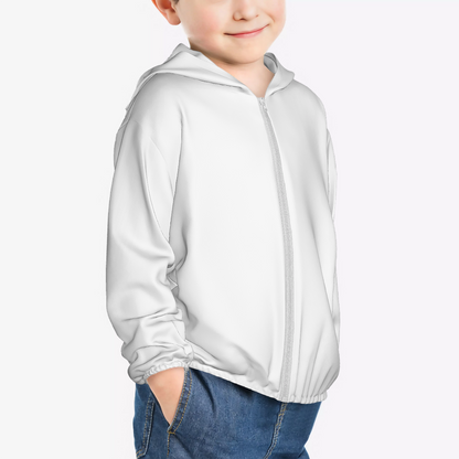 Kids Sun Protective Lightweight Zipper Hoodie