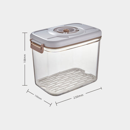 Food Vacuum Storage Box With Free Vacuum Kitchen Sealer Container Transparent Organization Sealed Tank Cans Lunch Box Gift