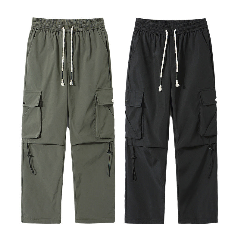 Men's Loose Wide Leg Straight Casual Pants