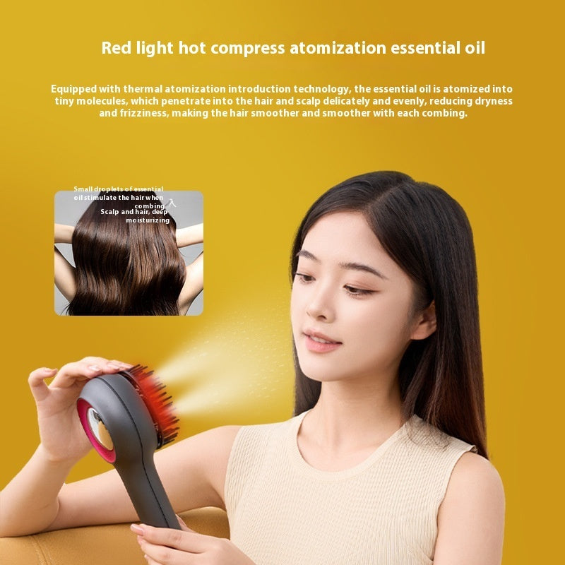 Scalp Care Atomization Electric Massage Comb