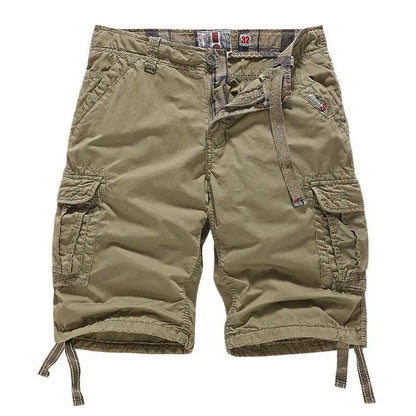 Hiking Camouflage Men's Cargo Shorts Camo Combat Male Bermuda Short Pants Homme