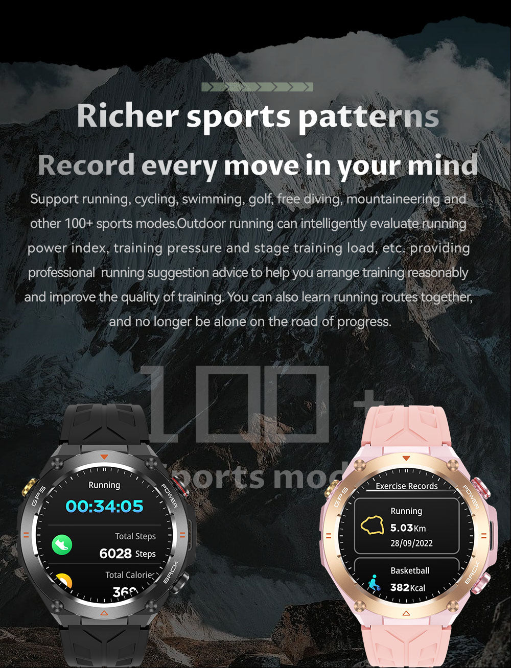 GPS Outdoor Sports Smart-watch