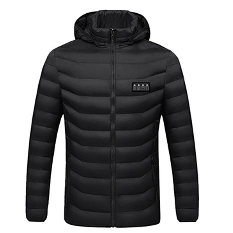 District 21 Heating Cotton-padded Clothes Men's Intelligent Charging Constant Temperature