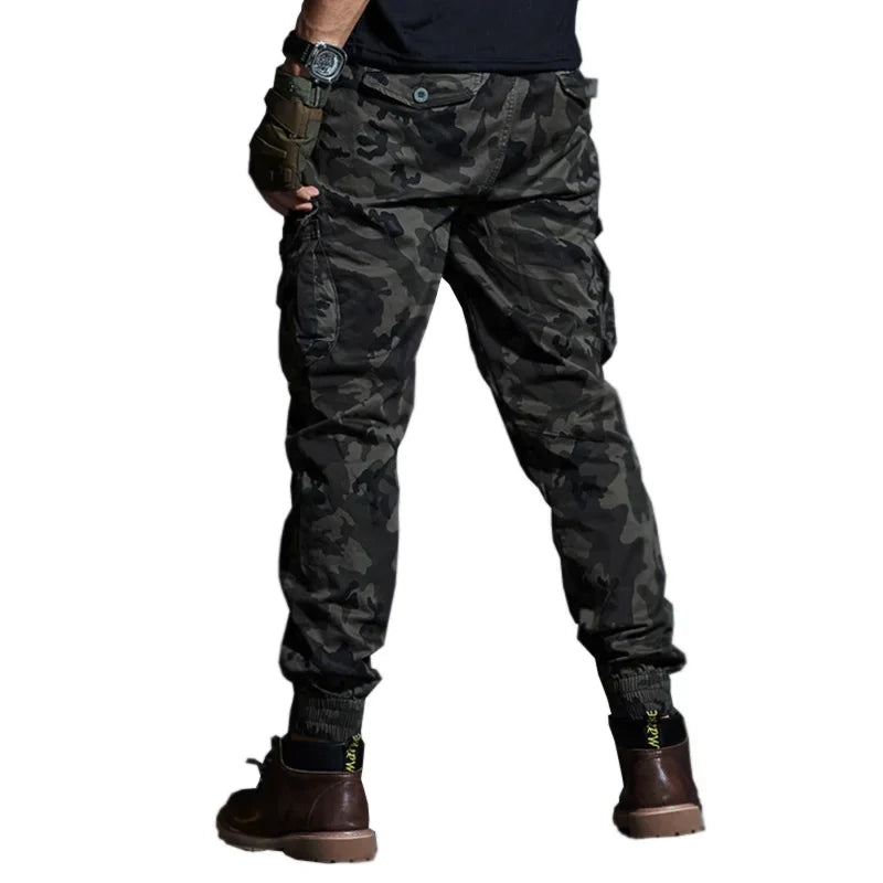 Military Tactical Pants Men's Joggers Camouflage Cargo Casual Pants