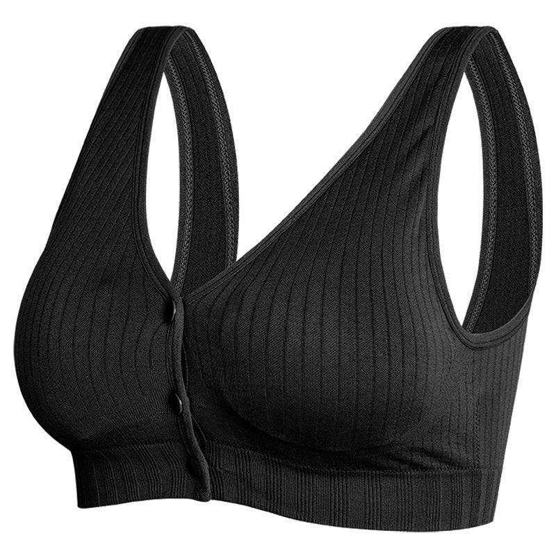 Pregnant Women's Large Size Vest Style Nursing Bra