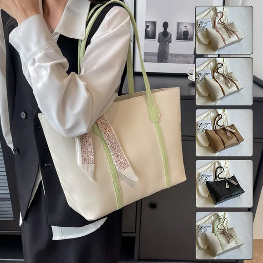 Tote Bag Large Capacity Casual Versatile Bucket Fashion Shoulder Large-capacity Crossbody Bag