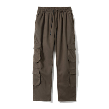 Fashion American Multi-pocket Cargo Pants Men