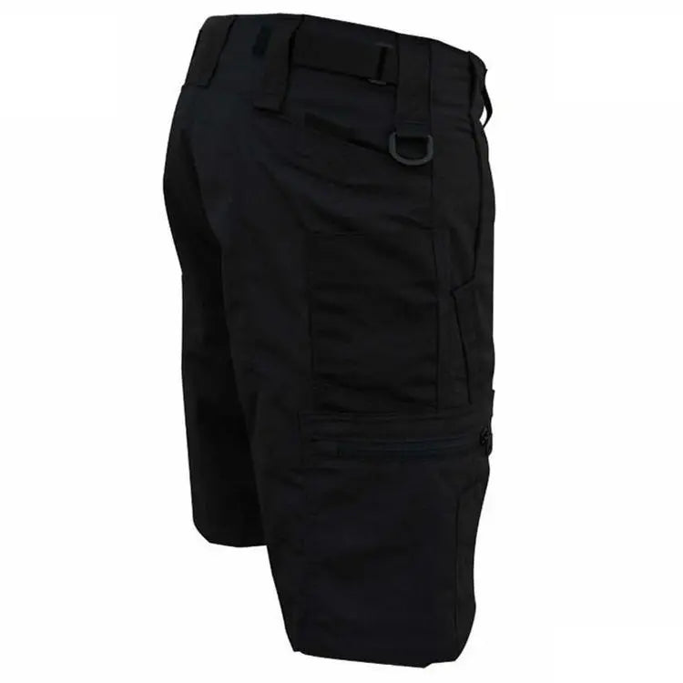 Summer Tactical Shorts Men Quick Dry Cargo Shorts Multi-Pocket Wear-Resistant Waterproof