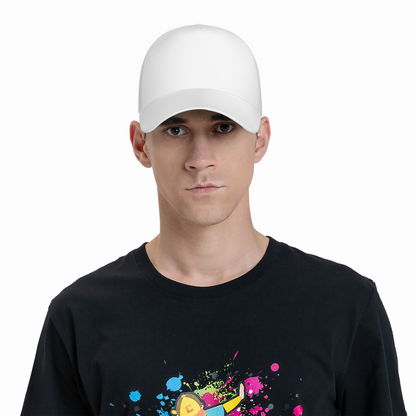 Curved Brim Baseball Cap (AOP Sublimated)