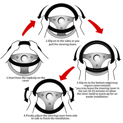 Elastic Steering Wheel Cover